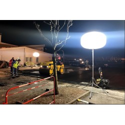 Turn de lumina pentru santiere 800W - 110.000 lumeni – 3,4 m inaltime